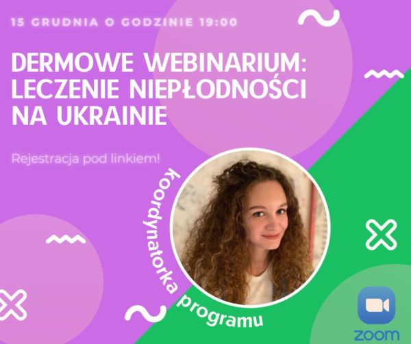 Leczenie niepłodności na Ukrainie - darmowe webinarium!