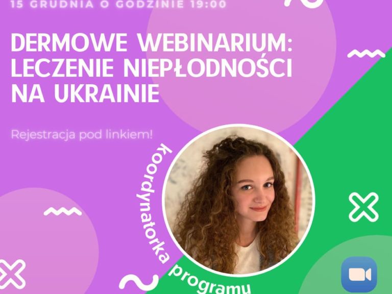 Leczenie niepłodności na Ukrainie - darmowe webinarium!