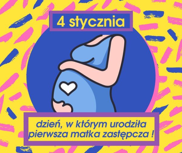 4 stycznia 1985 r. – urodziny pierwszego dziecka w ramach programu macierzyństwa zastępczego!